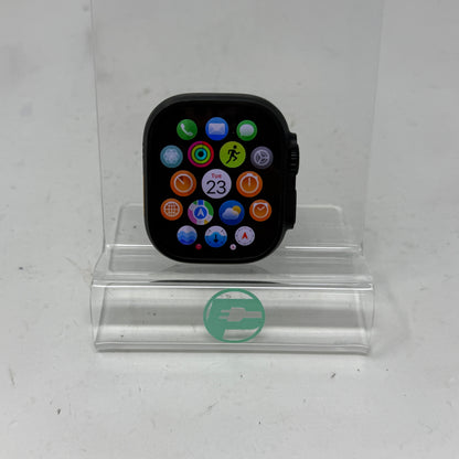 Unlocked Apple Watch Ultra 3 49MM Black Titanium Black Trail Loop MF1D4LW/A