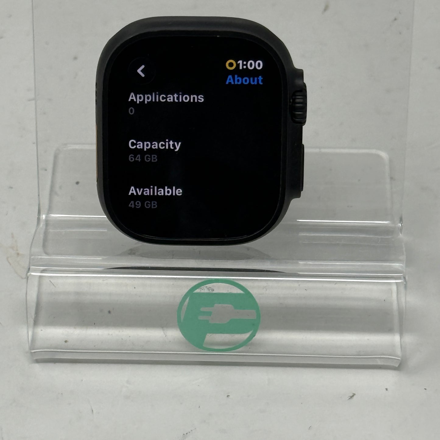 Unlocked Apple Watch Ultra 3 49MM Black Titanium Black Trail Loop MF1D4LW/A