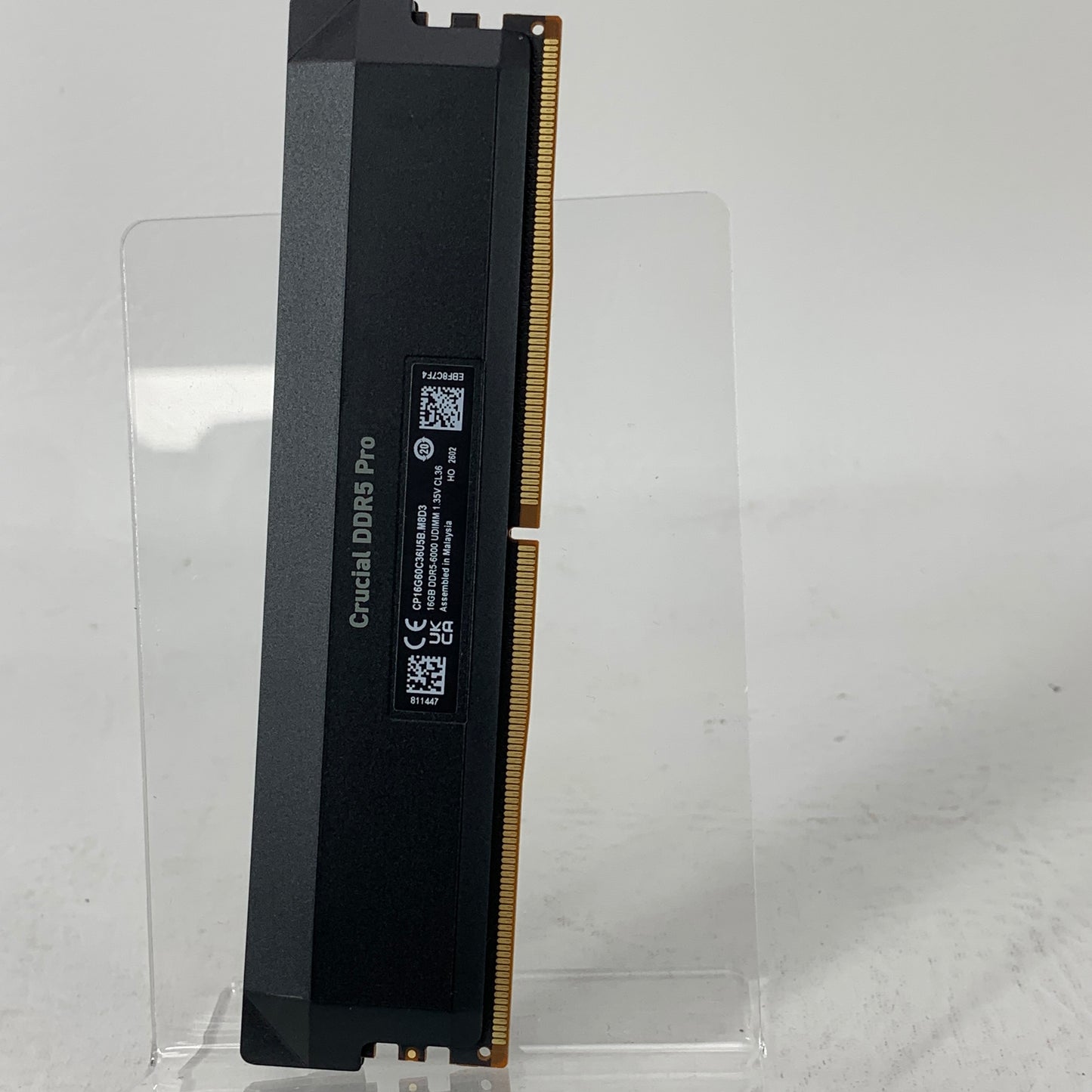 Crucial Pro 32GB Kit (2x16GB) DDR5 6000MHz CL36 Desktop RAM Memory CP16G60C36U5B