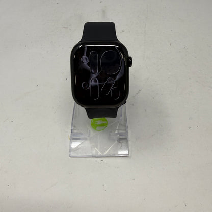 GPS Only Apple Watch Series 11 46MM Jet Black Aluminum Black Sport Band MFC24LW/A