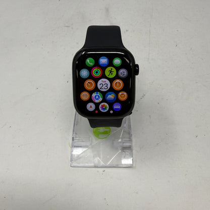 GPS Only Apple Watch Series 11 46MM Jet Black Aluminum Black Sport Band MFC24LW/A