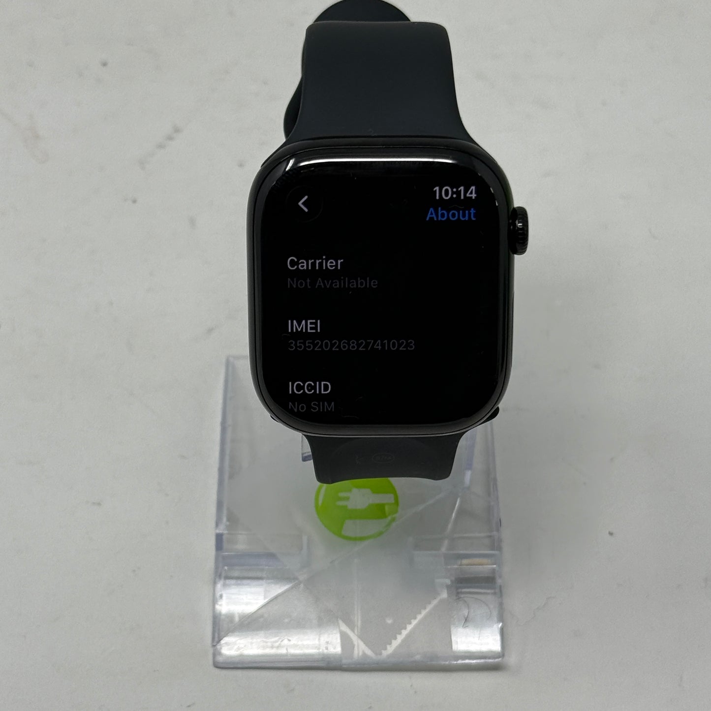 GPS Only Apple Watch Series 11 46MM Jet Black Aluminum Black Sport Band MFC24LW/A