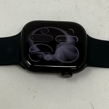 GPS Only Apple Watch Series 11 46MM Jet Black Aluminum Black Sport Band MFC24LW/A