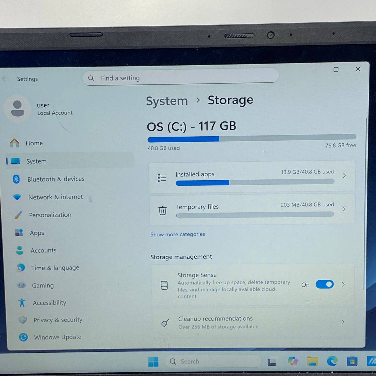 Asus Vivobook 14 X1404Z 14" i3-1215U 1.2GHz 8GB RAM 128GB SSD