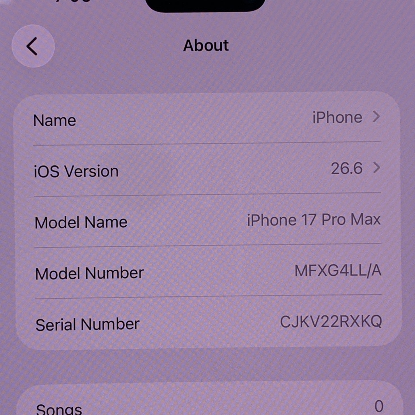  Apple iPhone 17 Pro Max 256GB Silver MFXG4LL/A