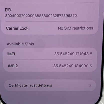  Apple iPhone 17 Pro Max 256GB Silver MFXG4LL/A