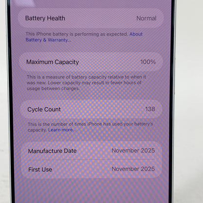  Apple iPhone 17 Pro Max 256GB Silver MFXG4LL/A