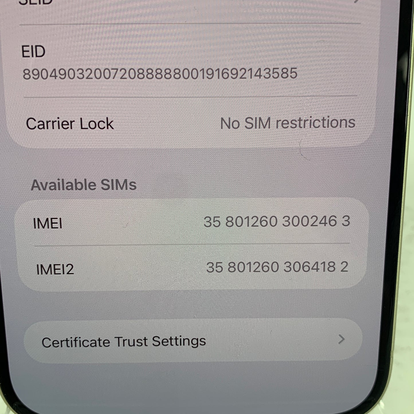 Factory Unlocked Apple iPhone 15 Plus 256GB Yellow MU003LL/A