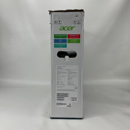 New Acer Aspire C24 GMDCR-UWR5 23.8" Ryzen 5 40 2.80GHz 8GB RAM 512GB SSD AMD