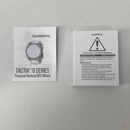 Garmin Tactix 8 Solar 51mm Activity Tracker & Fitness Smartwatch WR-100M