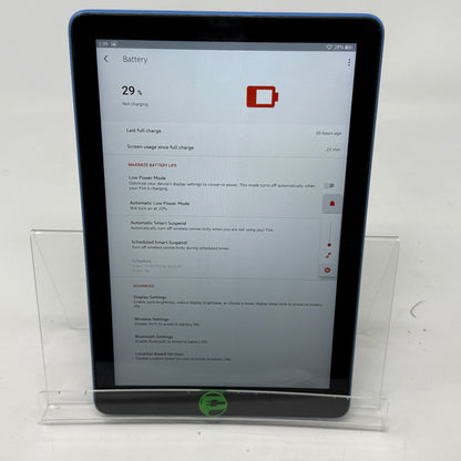 WiFi Only Amazon Kindle Fire HD 10 13th Gen 32GB Blue TG425K