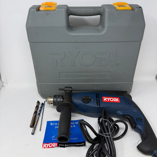 Ryobi D552H 120V 1/2" Corded Hammer Drill