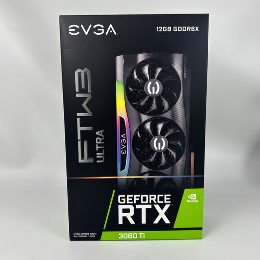 EVGA GeForce RTX 3080 Ti FTW3 Ultra Gaming 12GB GDDR6X Graphics Card 12G-P5-3967-KR