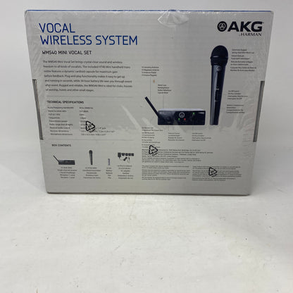 New AKG Harman WMS 40 Mini Vocal Set US25C