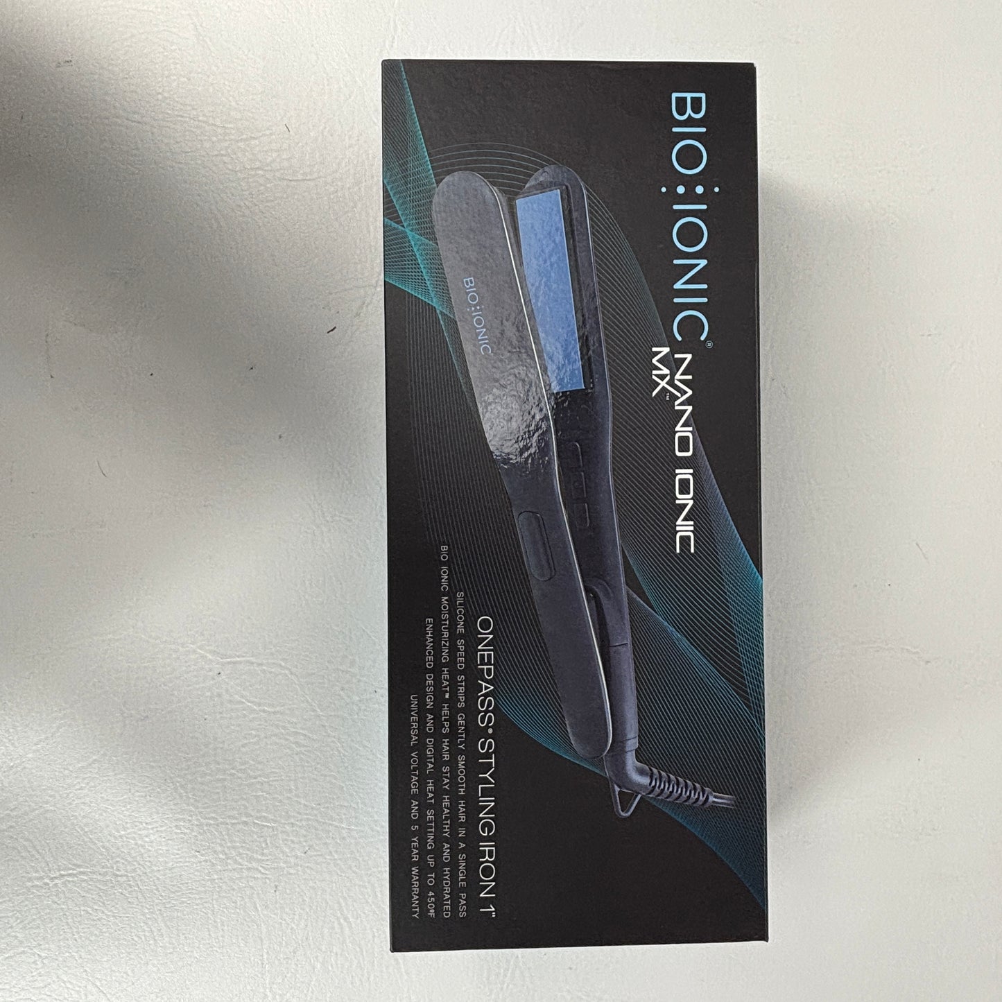 Bio Ionic Nano Ionic MX Onepass 1inch Straightening Iron Z-FGTST-OP-1