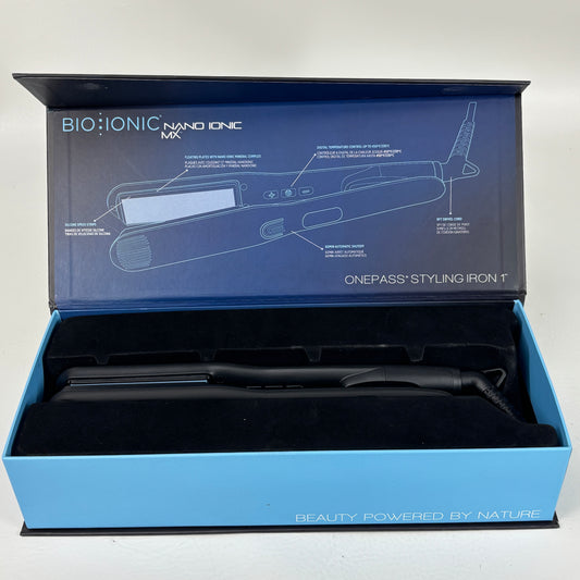 Bio Ionic Nano Ionic MX Onepass 1inch Straightening Iron Z-FGTST-OP-1