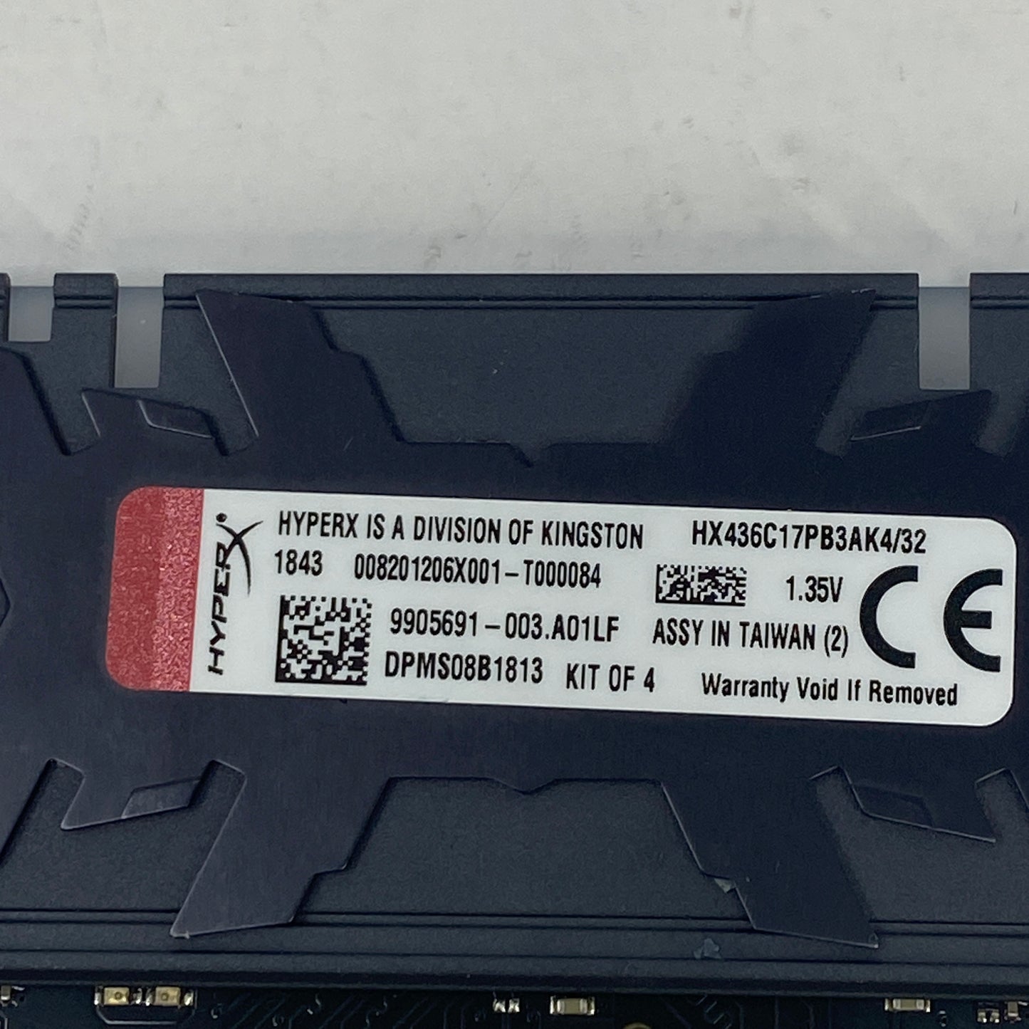 Kingston PREDATOR 4GB (4x1GB) RAM DDR4 2666MHz HX436C17PB3AK4/32
