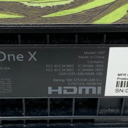 Microsoft Xbox One X 1TB Console Gaming System Black 1787