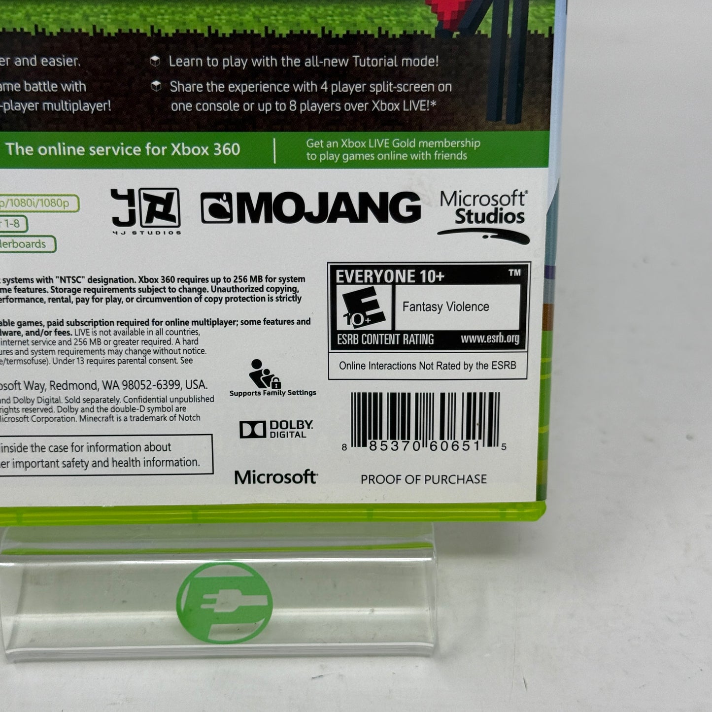 Minecraft (Microsoft Xbox 360, 2013)