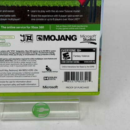 Minecraft (Microsoft Xbox 360, 2013)
