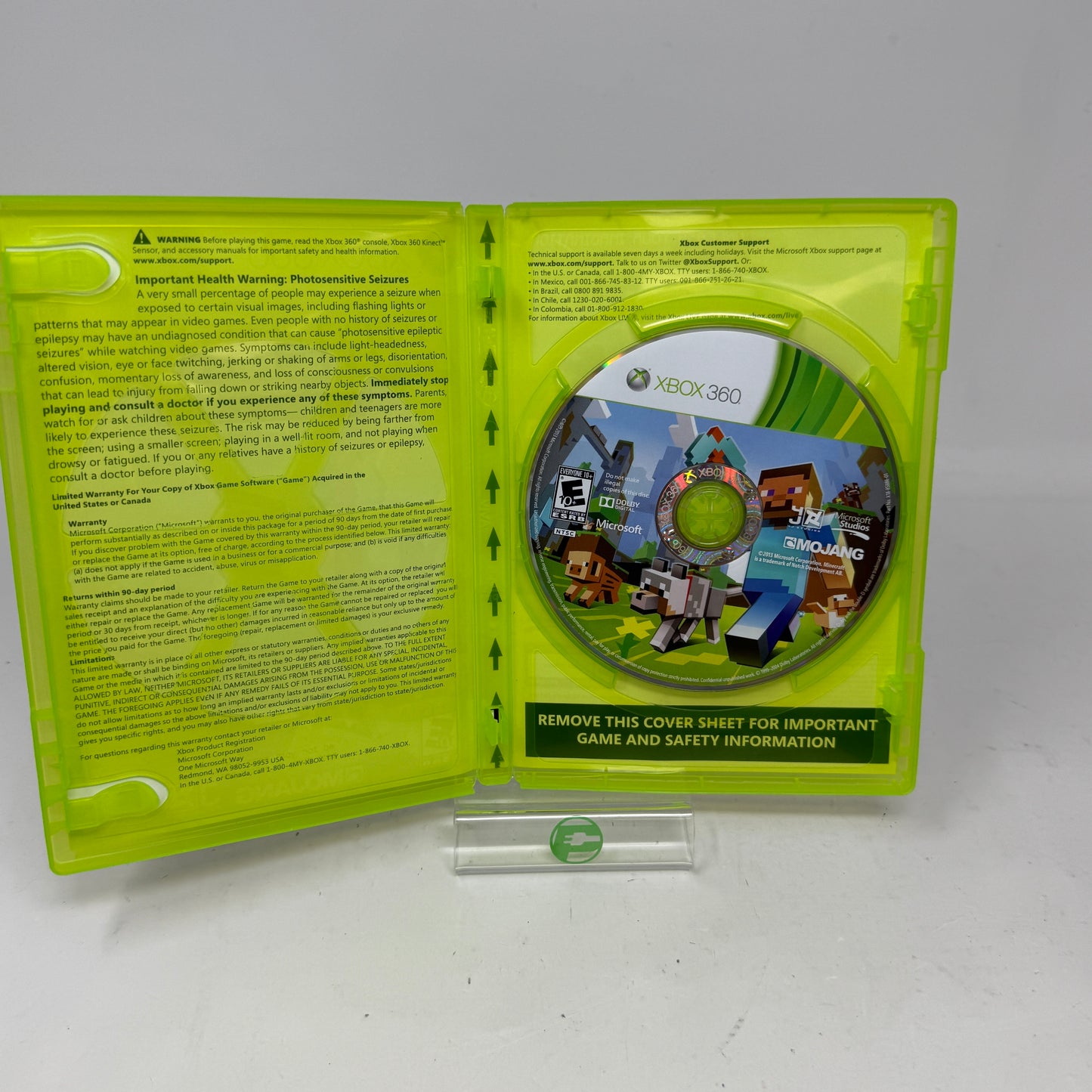 Minecraft (Microsoft Xbox 360, 2013)