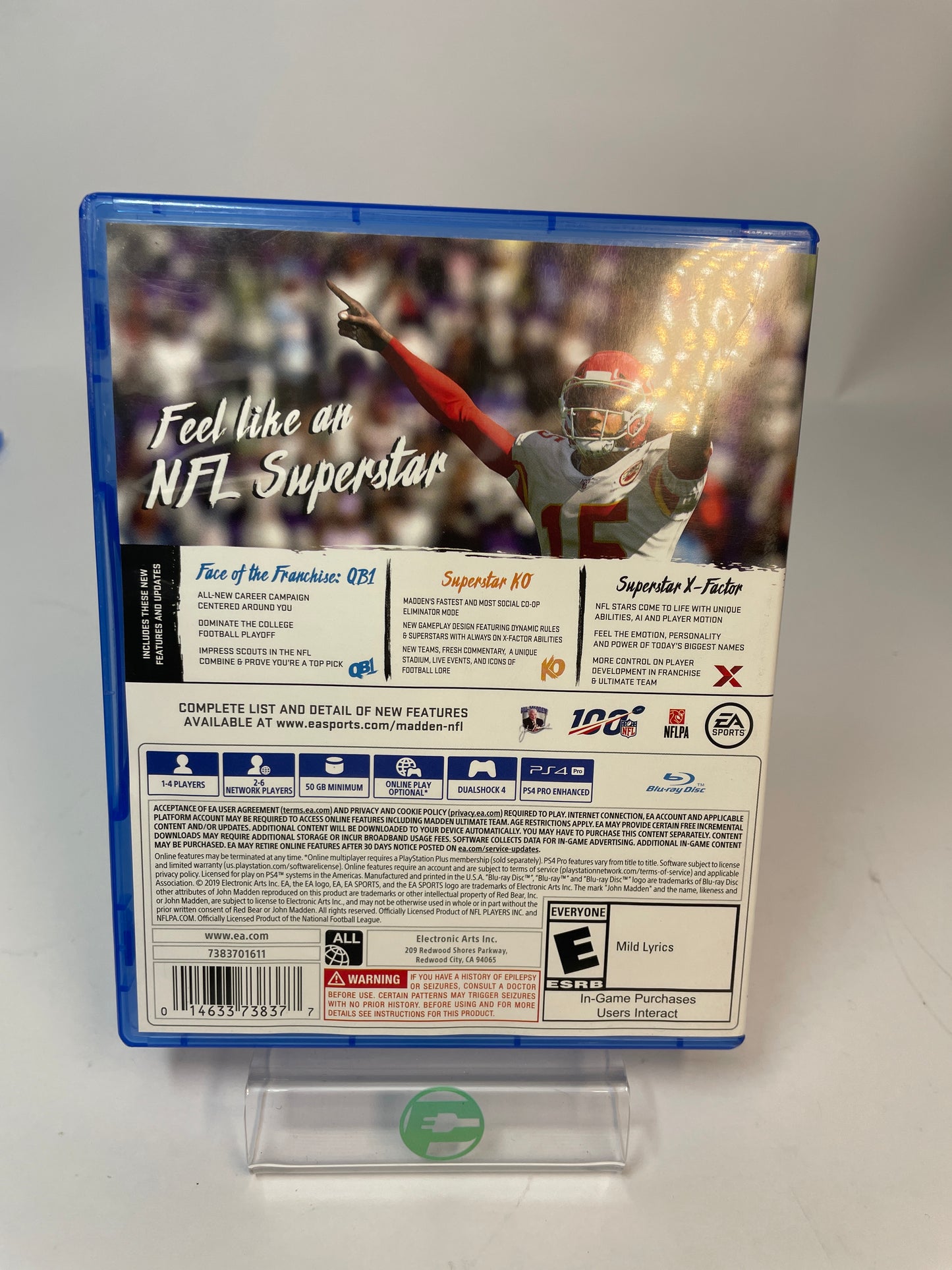 Madden NFL 20 (Sony PlayStation 4 PS4, 2019)