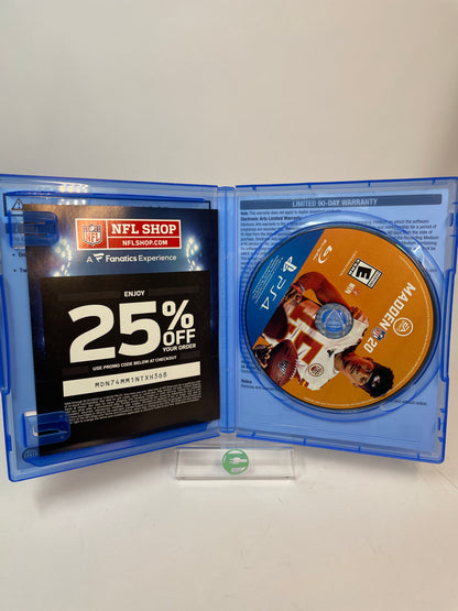Madden NFL 20 (Sony PlayStation 4 PS4, 2019)