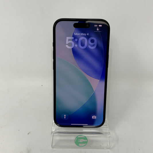 Factory Unlocked Apple iPhone 15 128GB Black MTLV3LL/A