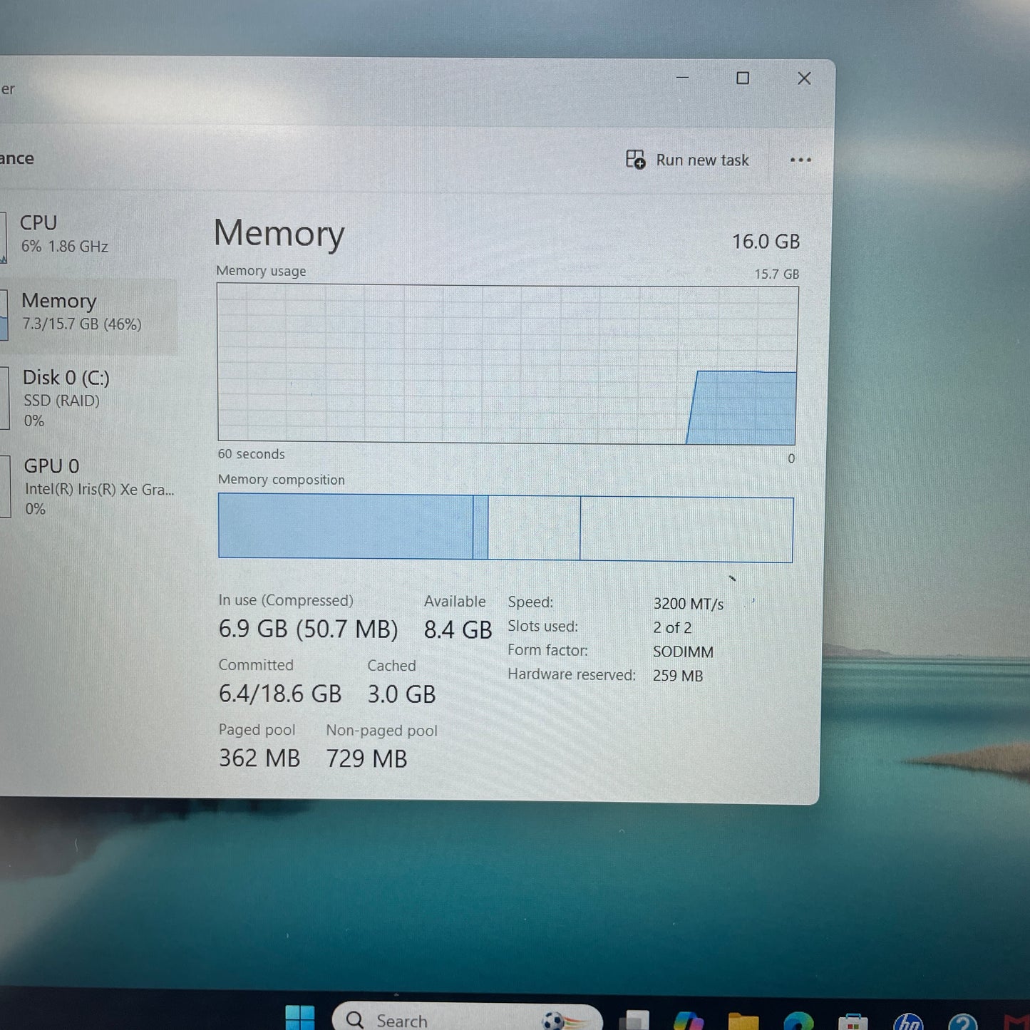 HP NoteBook 250 G8 15.6" i5-1135G7 2.4GHz 16GB RAM 256GB SSD
