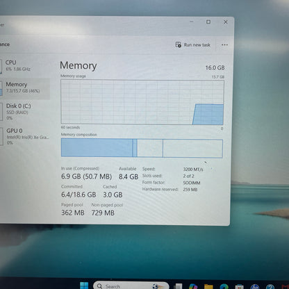 HP NoteBook 250 G8 15.6" i5-1135G7 2.4GHz 16GB RAM 256GB SSD