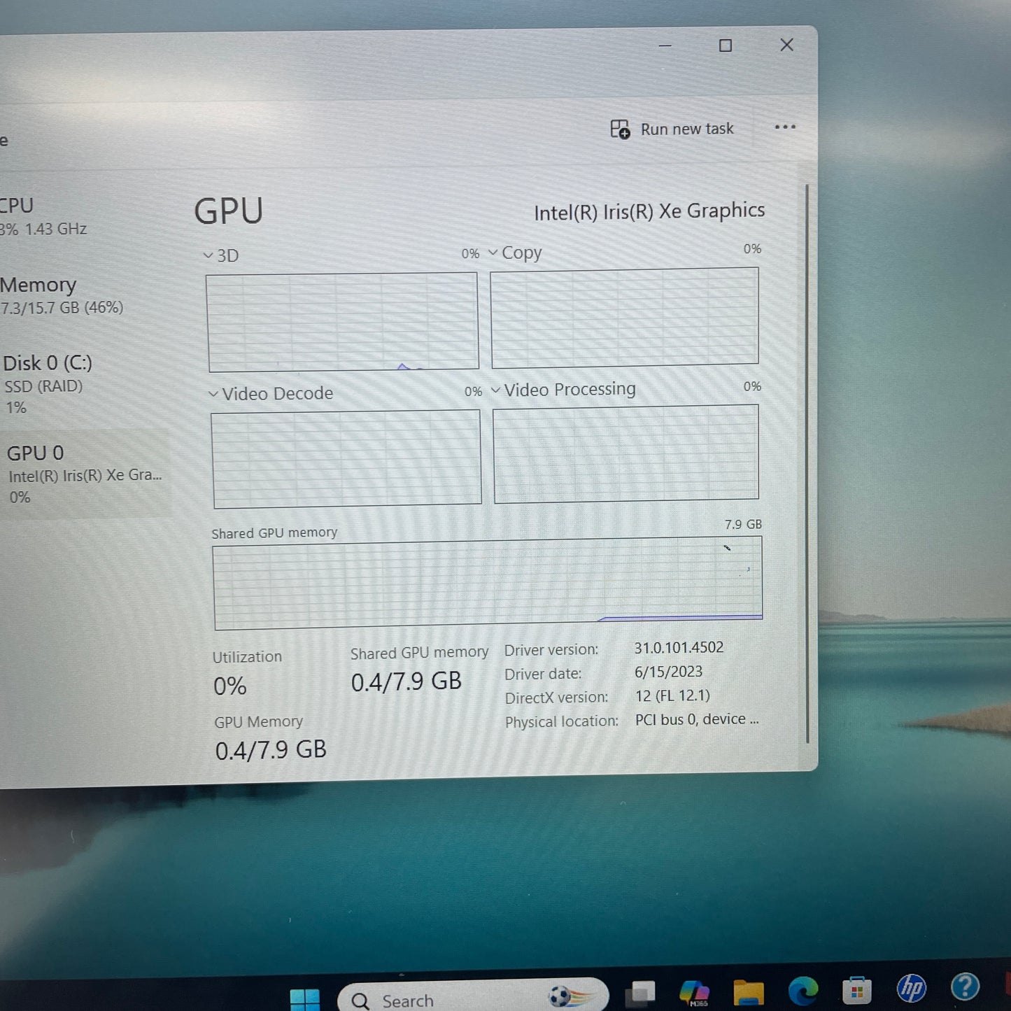 HP NoteBook 250 G8 15.6" i5-1135G7 2.4GHz 16GB RAM 256GB SSD
