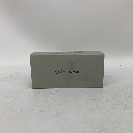 New Ray-Ban Meta Wayfarer Gen 2 Shiny Black Standard BVE5EQ0B AI Smart Glasses