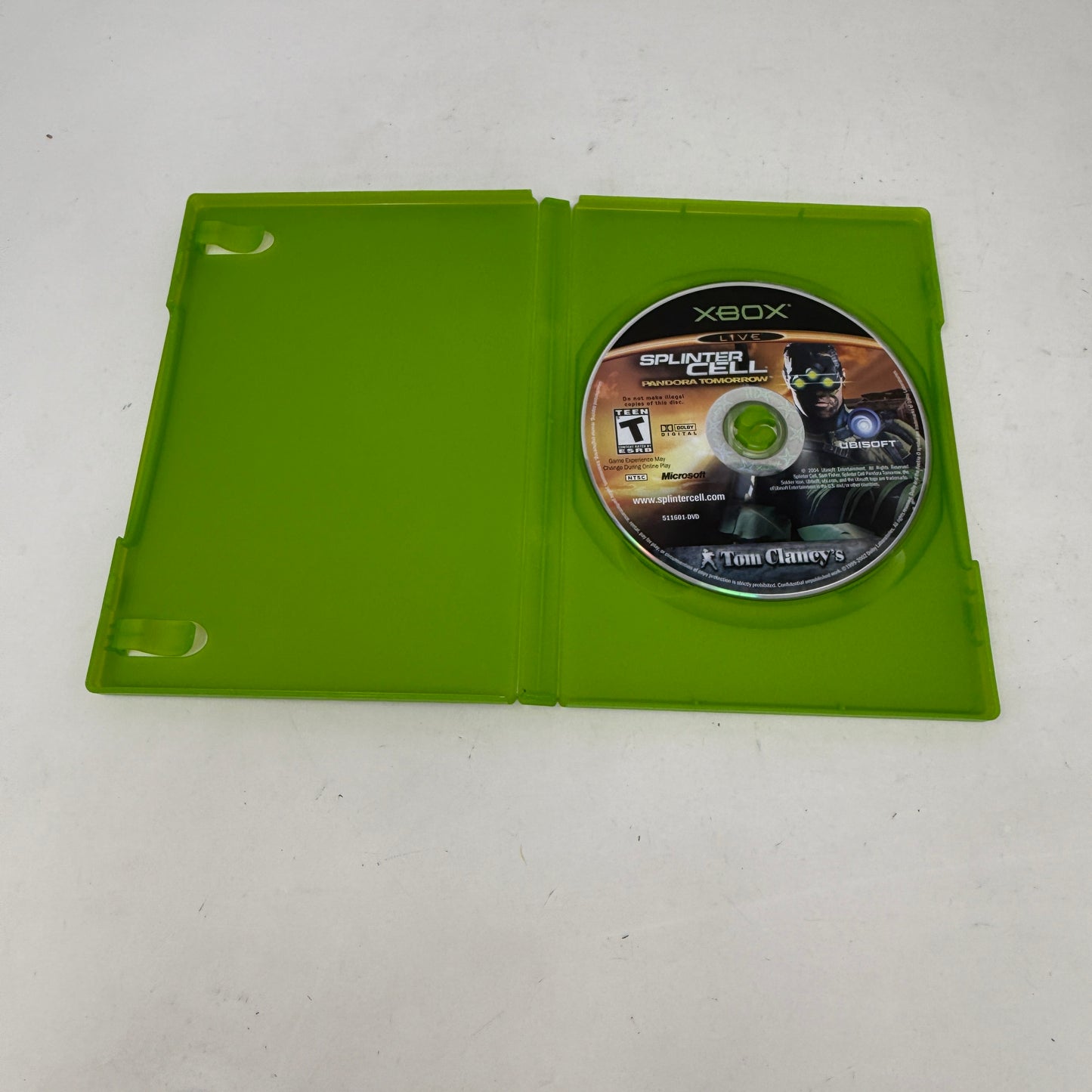 Tom Clancy's Splinter Cell: Pandora Tomorrow (Xbox, 2004) Complete Tested