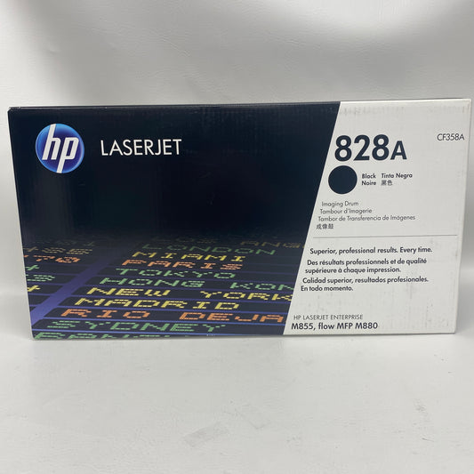 New HP LaserJet 828A Black Toner Cartridge CF358A