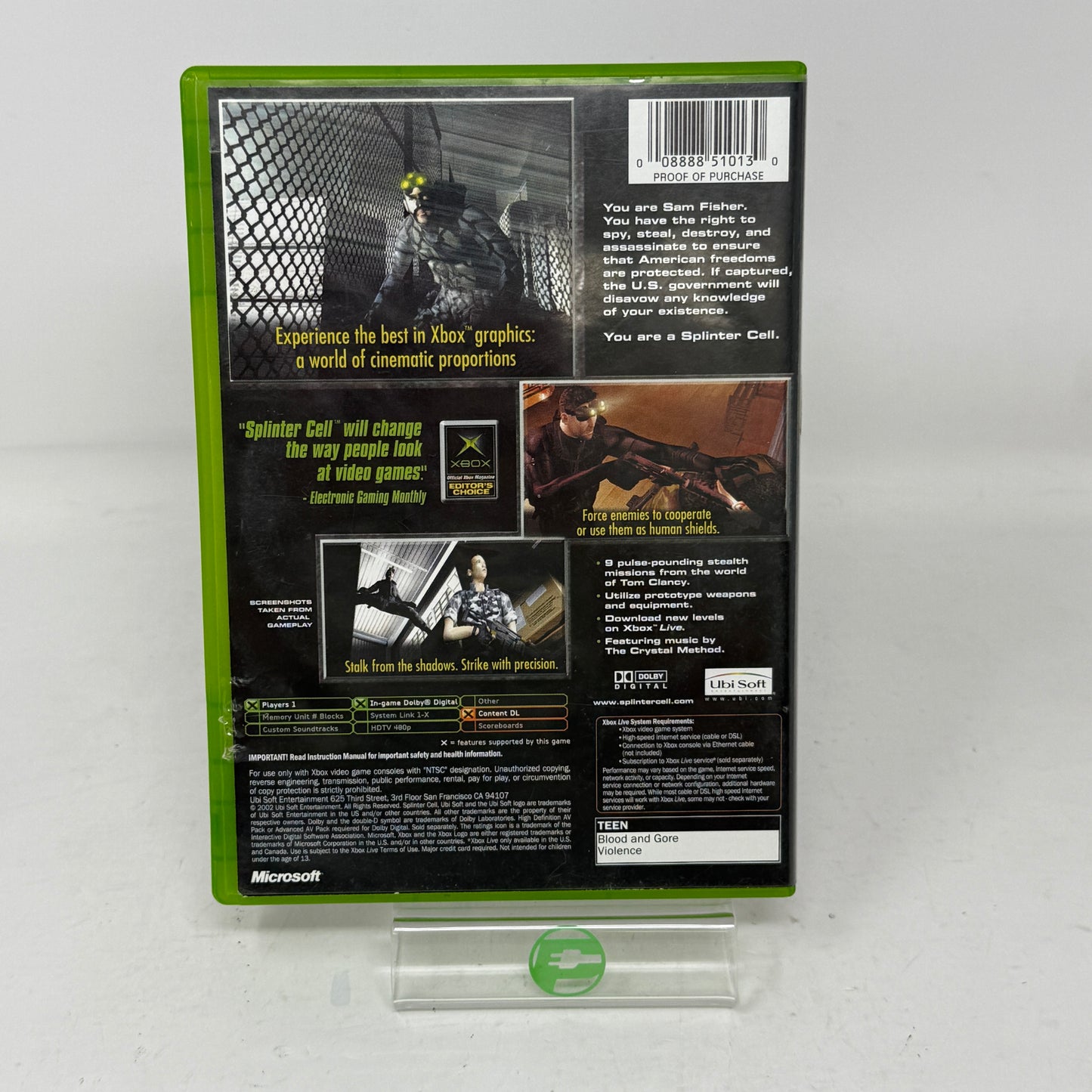 Splinter Cell (Microsoft Xbox, 2002)