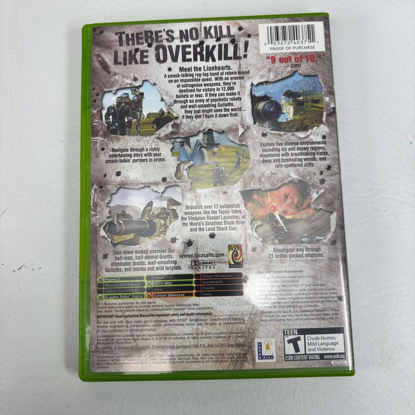 Armed and Dangerous (Microsoft Xbox, 2003)