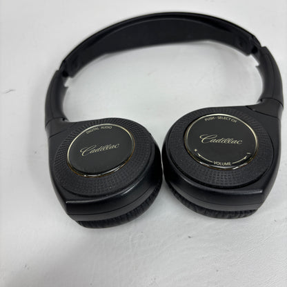 Cadillac Escalade Rear Entertainment Dual Channel Wireless IR Headphones Black