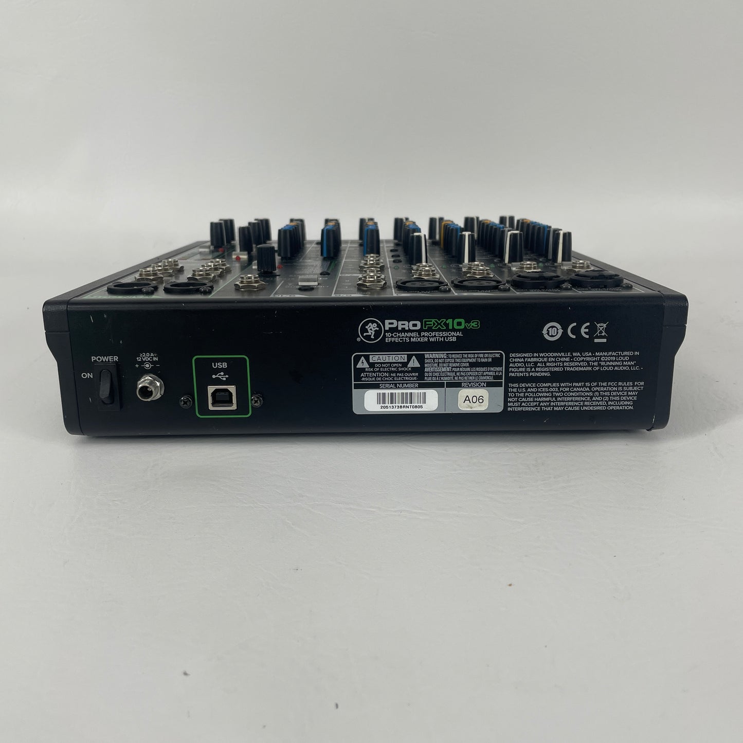 Mackie Pro FX10 v3 10-Channel Professional Effects Mixer With USB