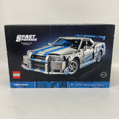 New LEGO Technic 2 Fast 2 Furious Nissan Skyline GT-R (R34) Car