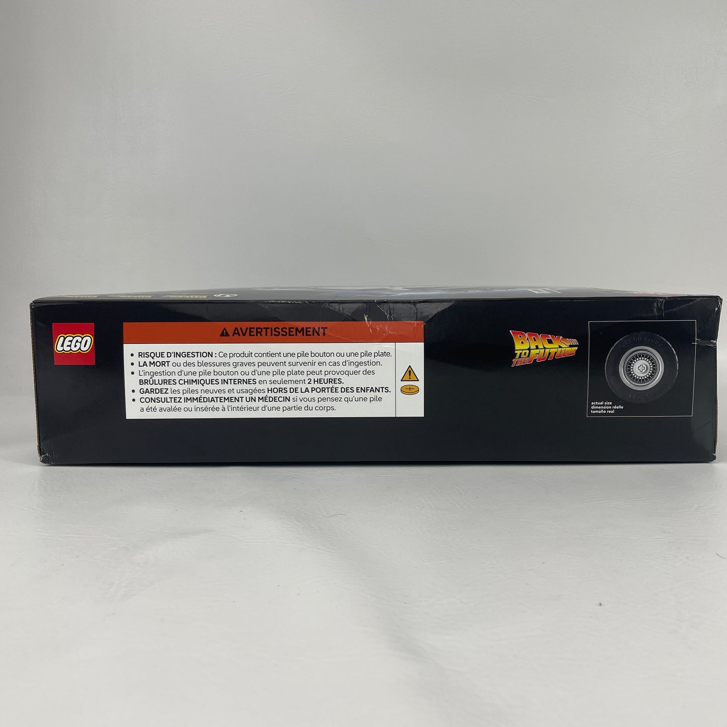 New Lego Icons Back to the Future Time Machine 10300 Model Car Building Kit