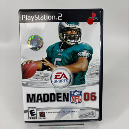 Lot of 6 Sony PlayStation 2 PS2 EA Sports NFL Madden Games