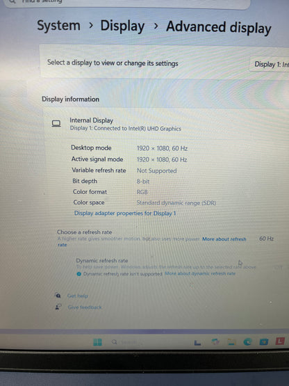 Lenovo Ideapad 3 Slim 15IAN8 15.6" i3-N305 1.8GHz 8GB RAM 256GB SSD