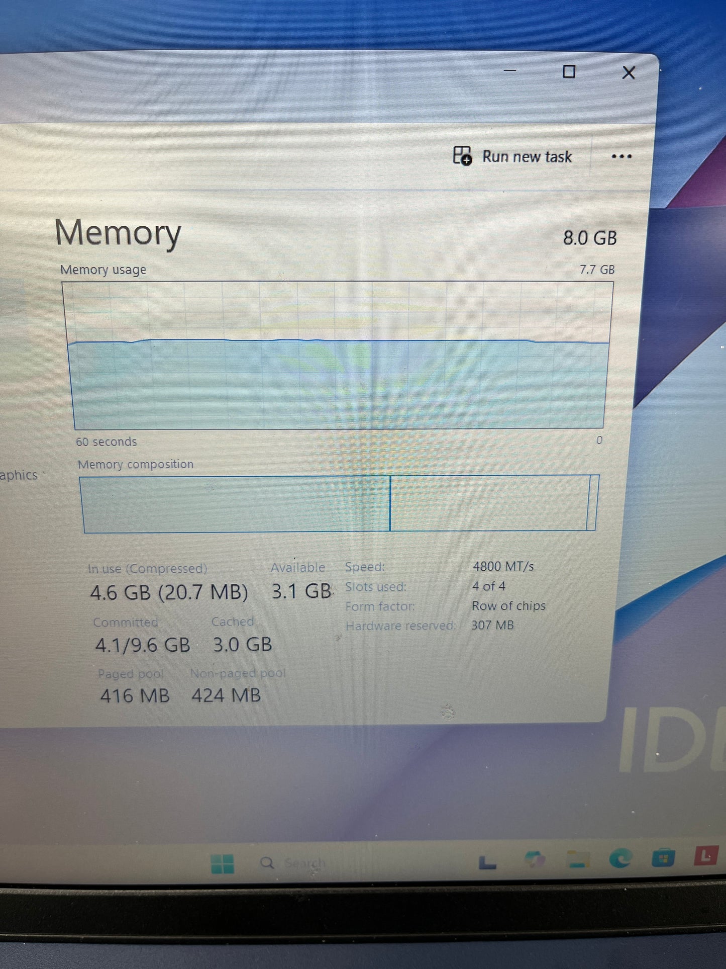Lenovo Ideapad 3 Slim 15IAN8 15.6" i3-N305 1.8GHz 8GB RAM 256GB SSD