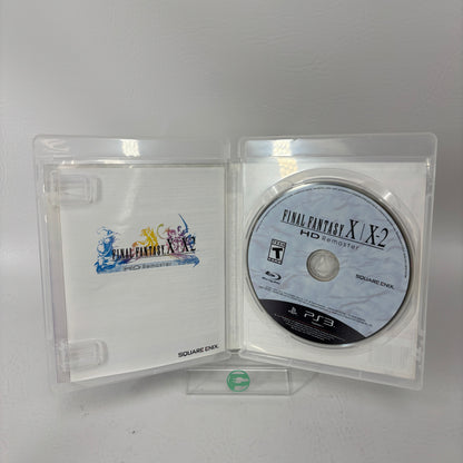 Lot of 2 PS3 Games Final Fantasy X X-2 HD Remaster Kingdom Hearts 1.5 Remix GH