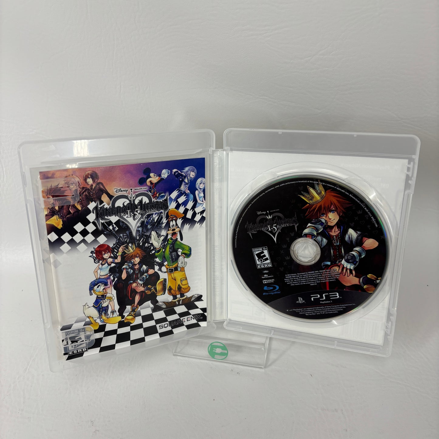 Lot of 2 PS3 Games Final Fantasy X X-2 HD Remaster Kingdom Hearts 1.5 Remix GH