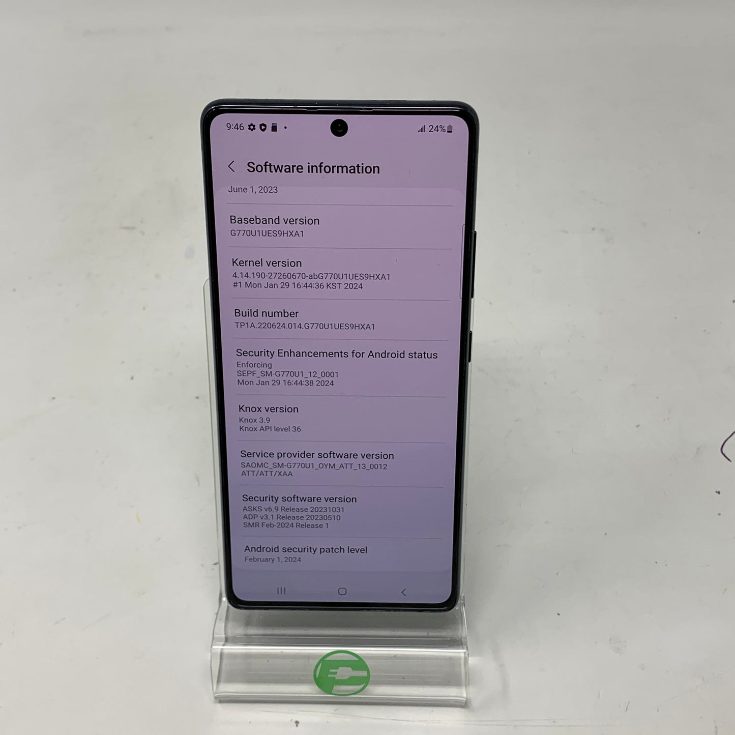 Unlocked Samsung Galaxy S10 Lite 8GB RAM 128GB SM-G770U1 Black