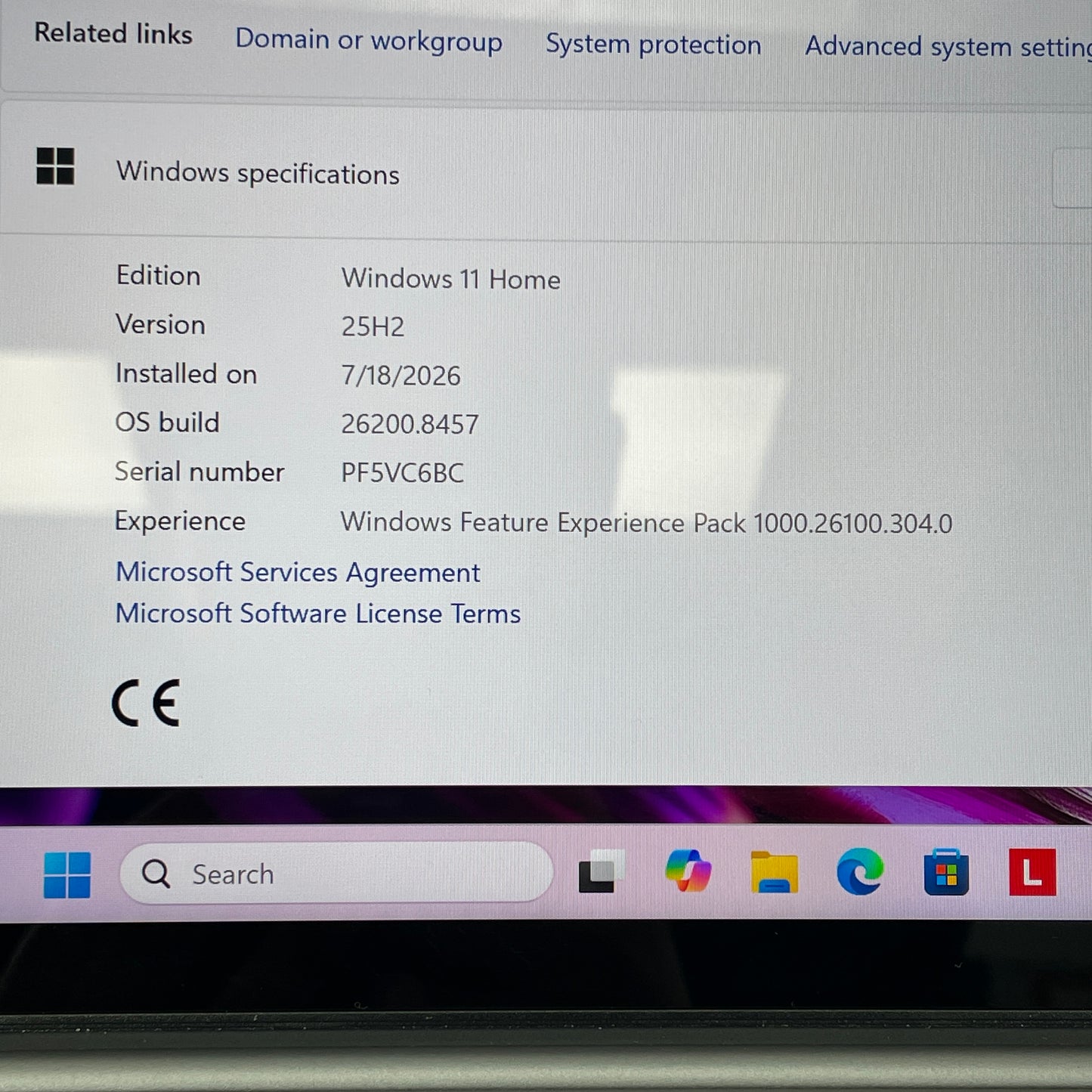 Lenovo Yoga Slim 7i 9596U3V3L 14" Core Ultra 7 285V 2.2GHz 32GB RAM 1TB SSD