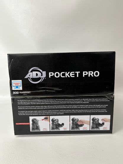 New ADJ Pocket Pro Mini Moving Head Light POC723