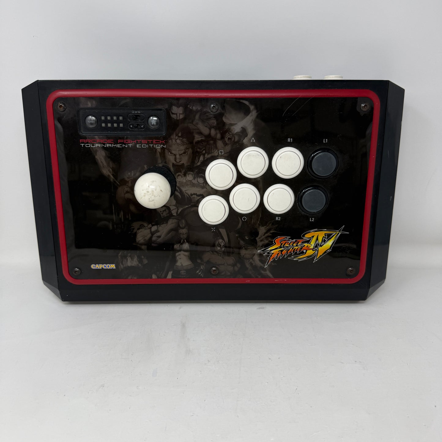 Mad Catz Street Fighter Black Arcade Fightstick Tournament Edtion For PS3
