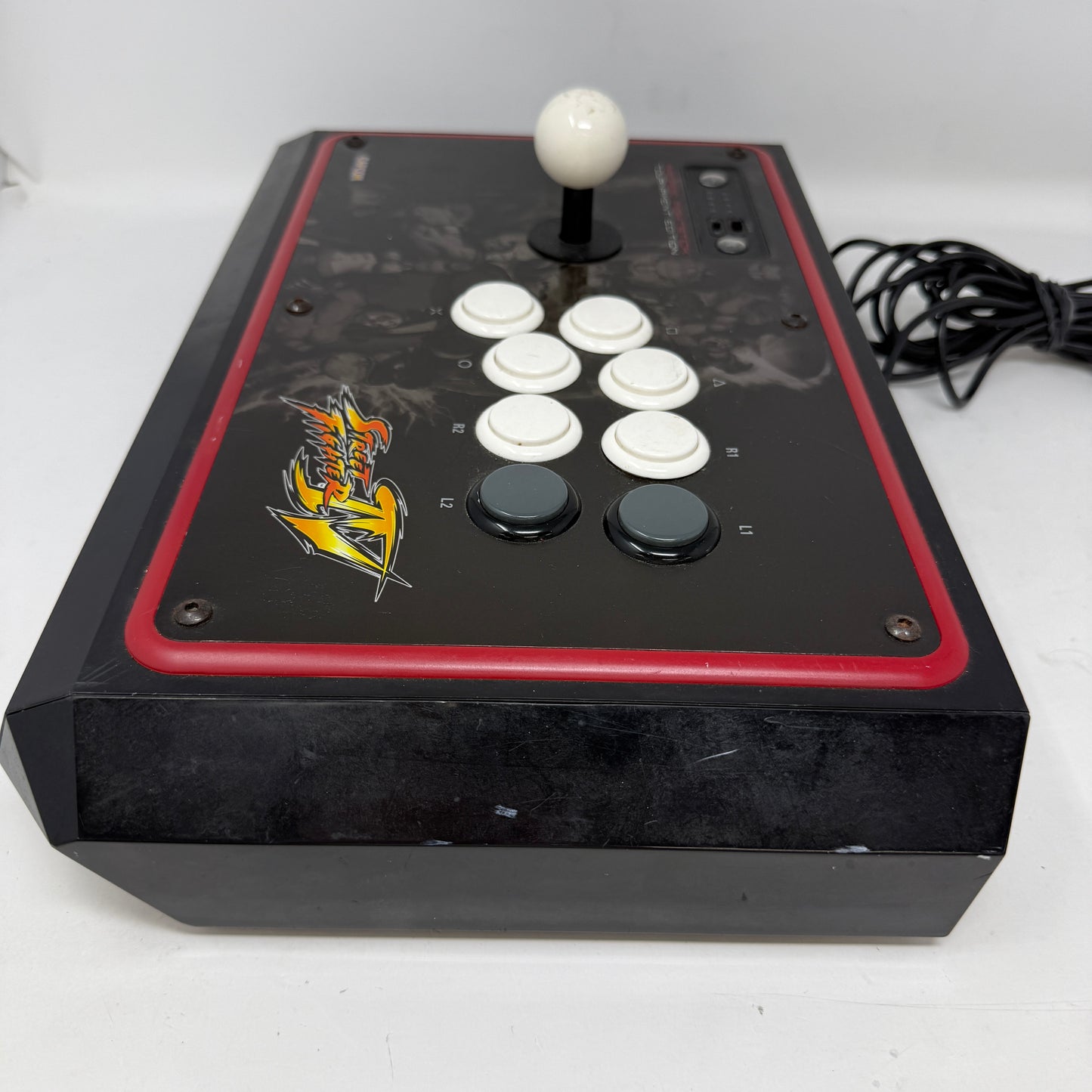 Mad Catz Street Fighter Black Arcade Fightstick Tournament Edtion For PS3